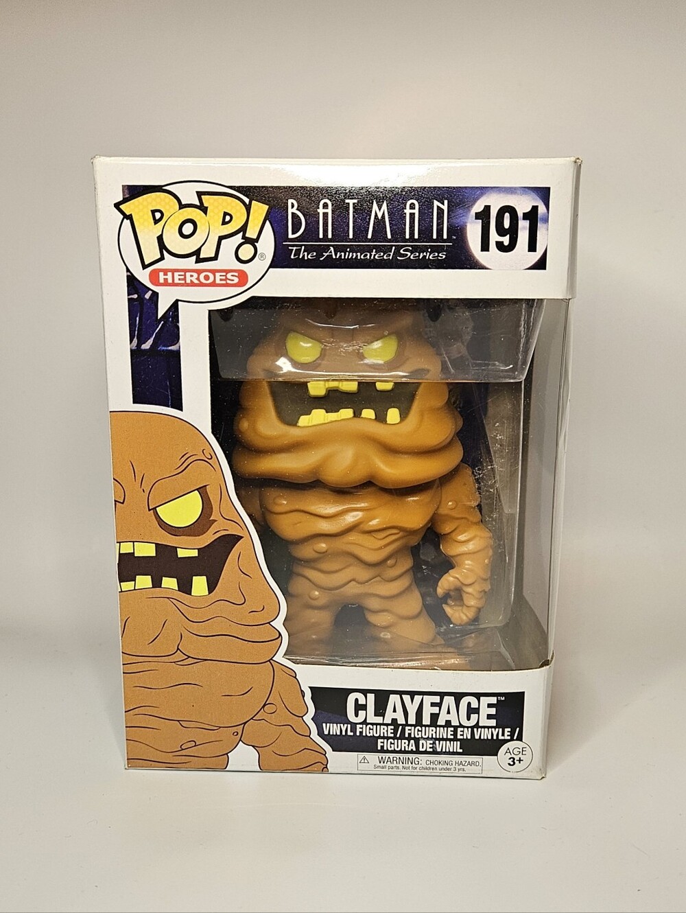 Funko Pop! DC Heroes Batman The Animated Series Clayface #191 Vinyl Figure